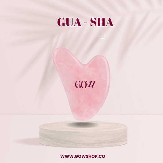 Gua Sha de Cuarzo Rosa