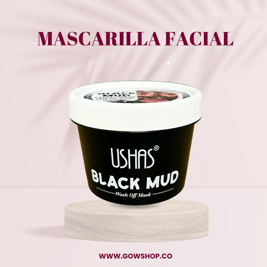 Mascarilla Facial USHAS Black Mud