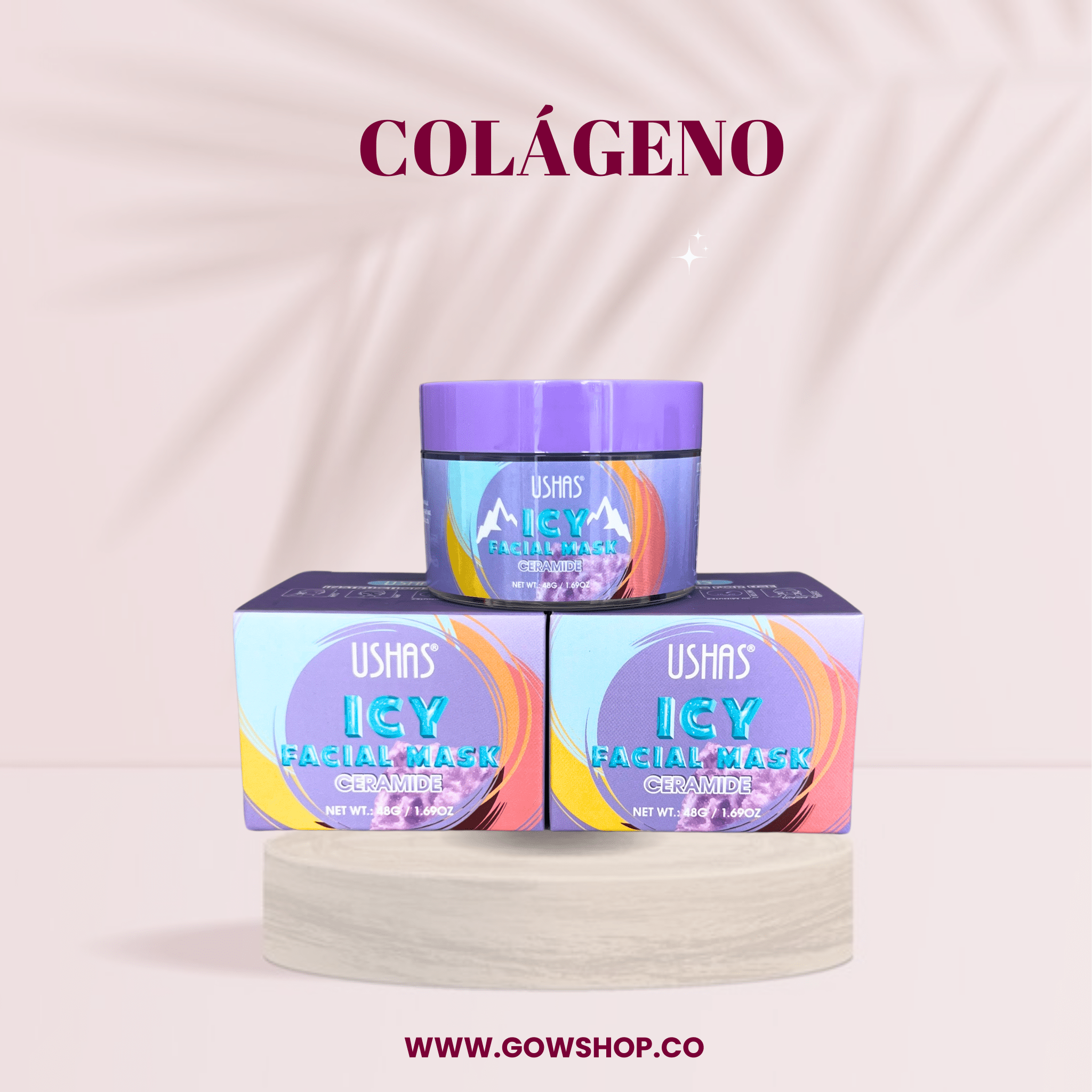 ICY Facial Mask con Ceramidas