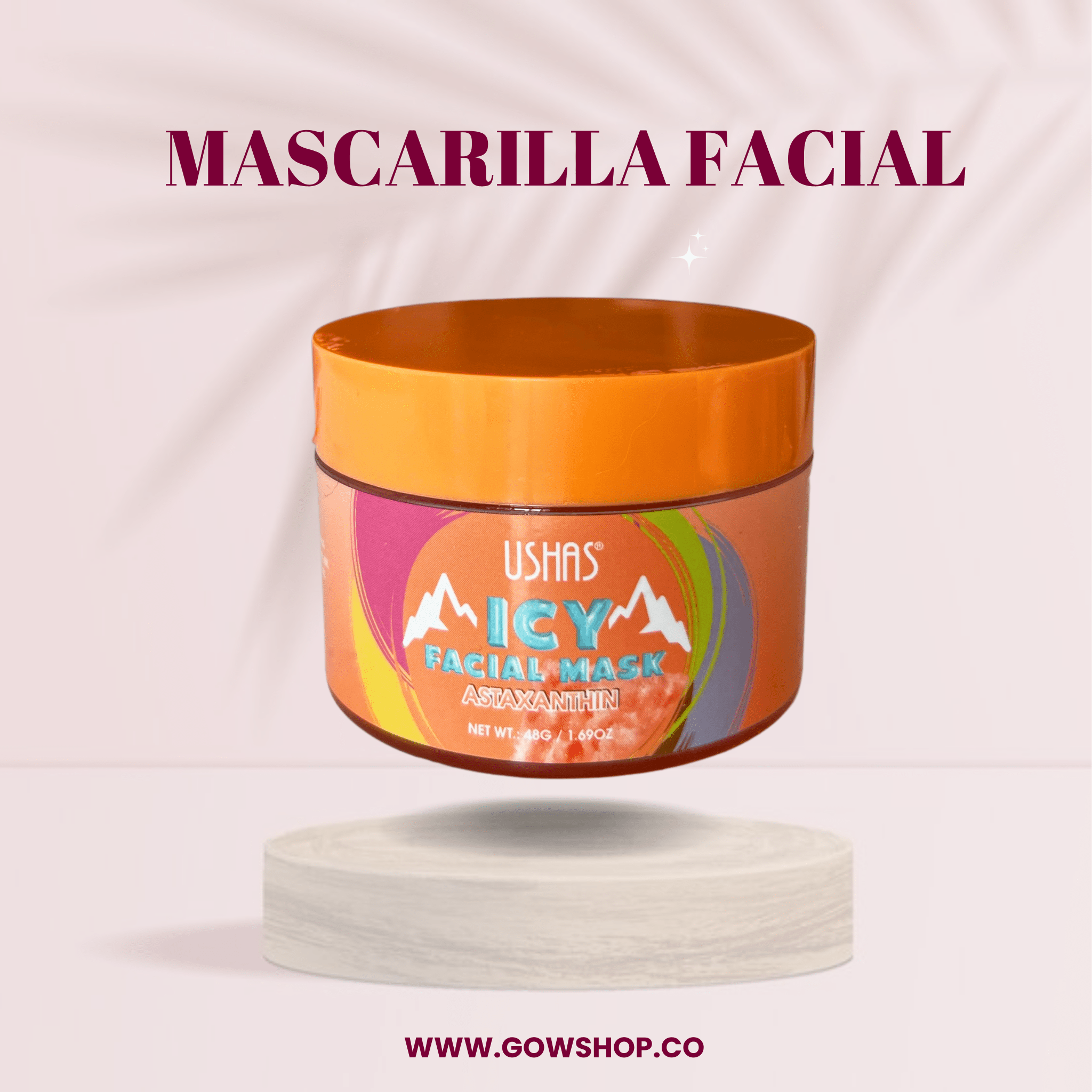 ICY Facial Mask con Astaxantina