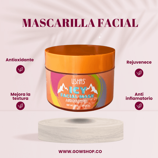 ICY Facial Mask con Astaxantina