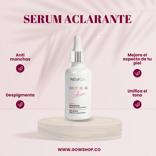 Sérum Facial Aclarante y Antimanchas