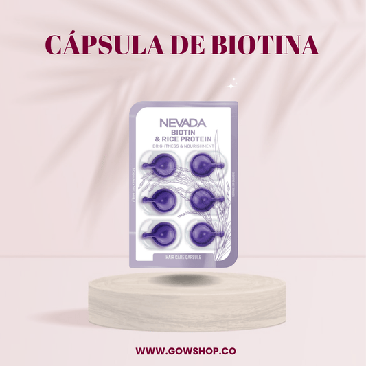 Biotina y proteína de arroz