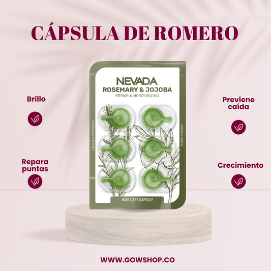 Cápsula de Romero y Jojoba