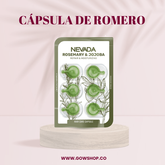 Cápsula de Romero y Jojoba
