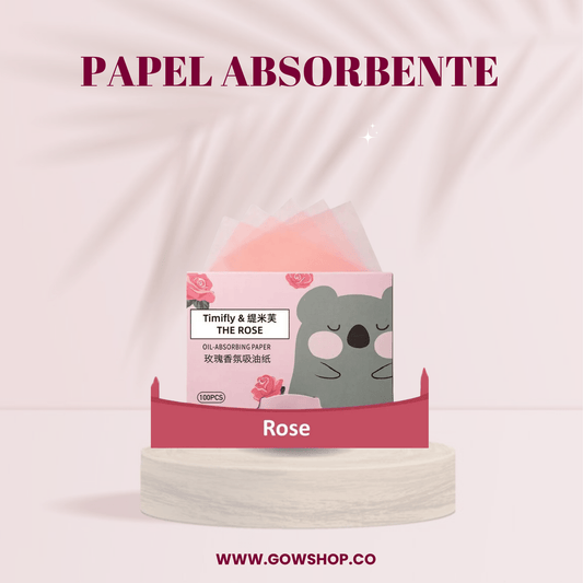 Papel absorbente facial