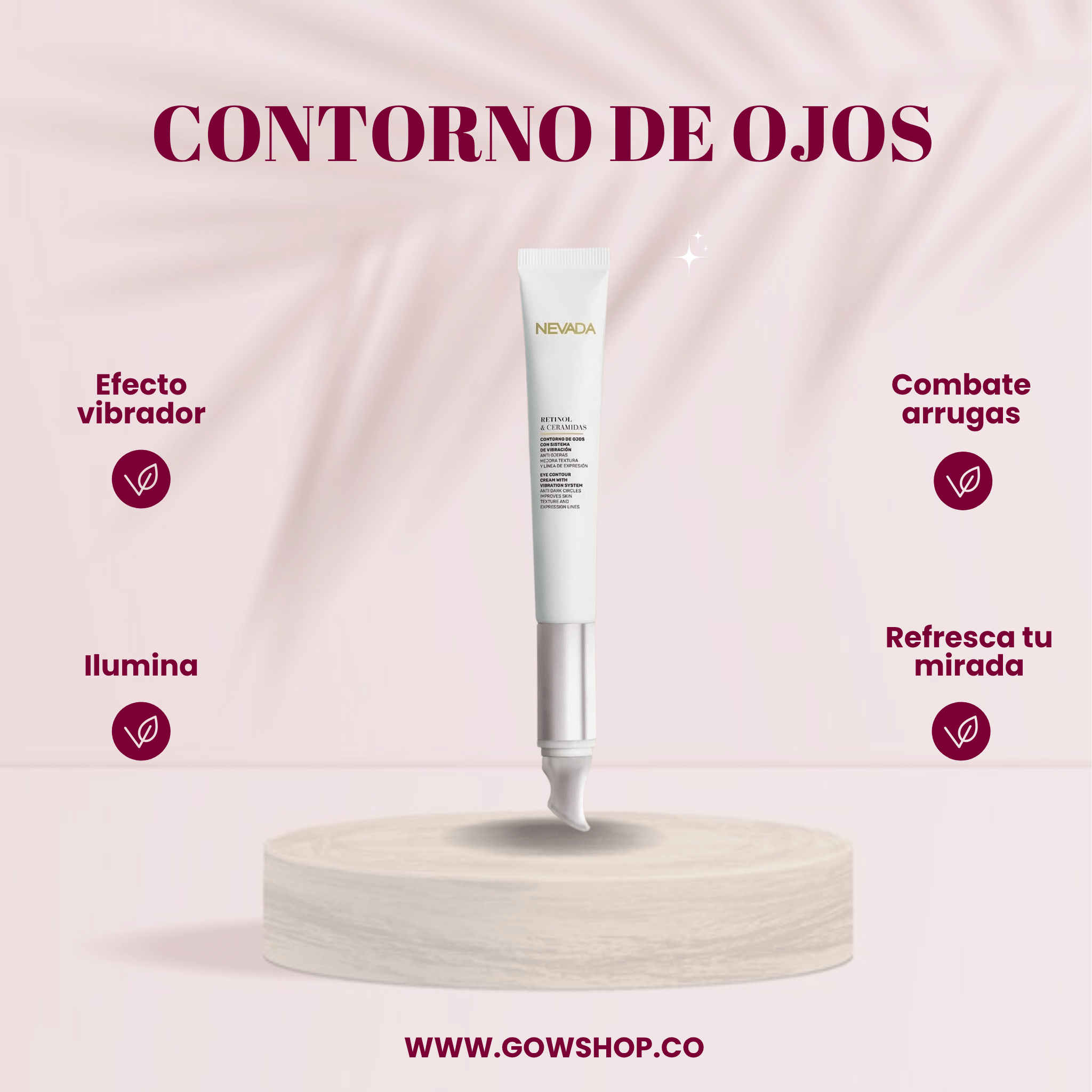 Contorno de ojos con RETINOL y CERAMIDAS