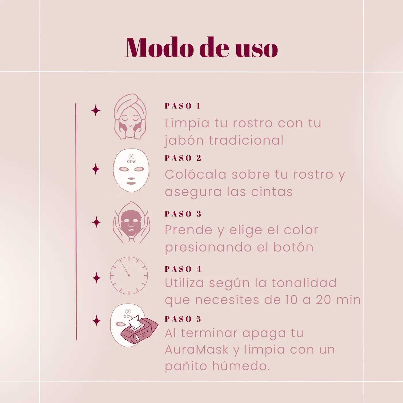 AuraMask – Revoluciona tu rutina de cuidado facial