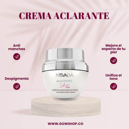 Crema facial noche NEVADA Whitening Skin 50gr